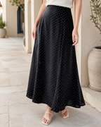 Polka Dot Flowy Skirt