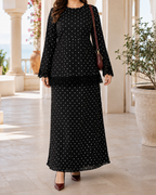 Black Polka Dot Co-ord Set