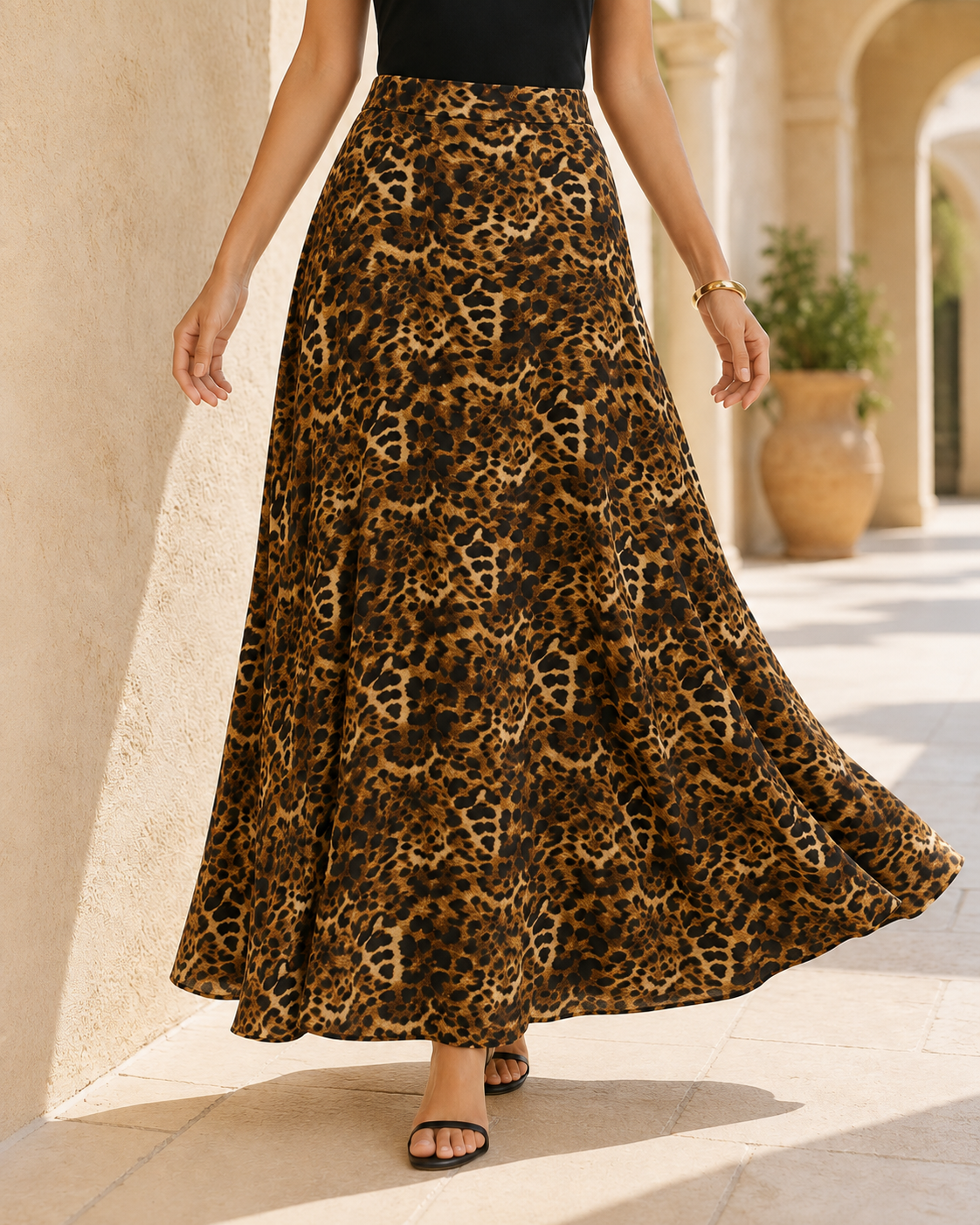 Leopard Skirt