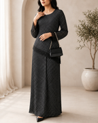 Black Polka Dot Co-ord Set
