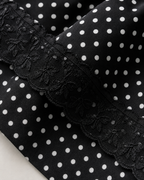Black Polka Dot Co-ord Set