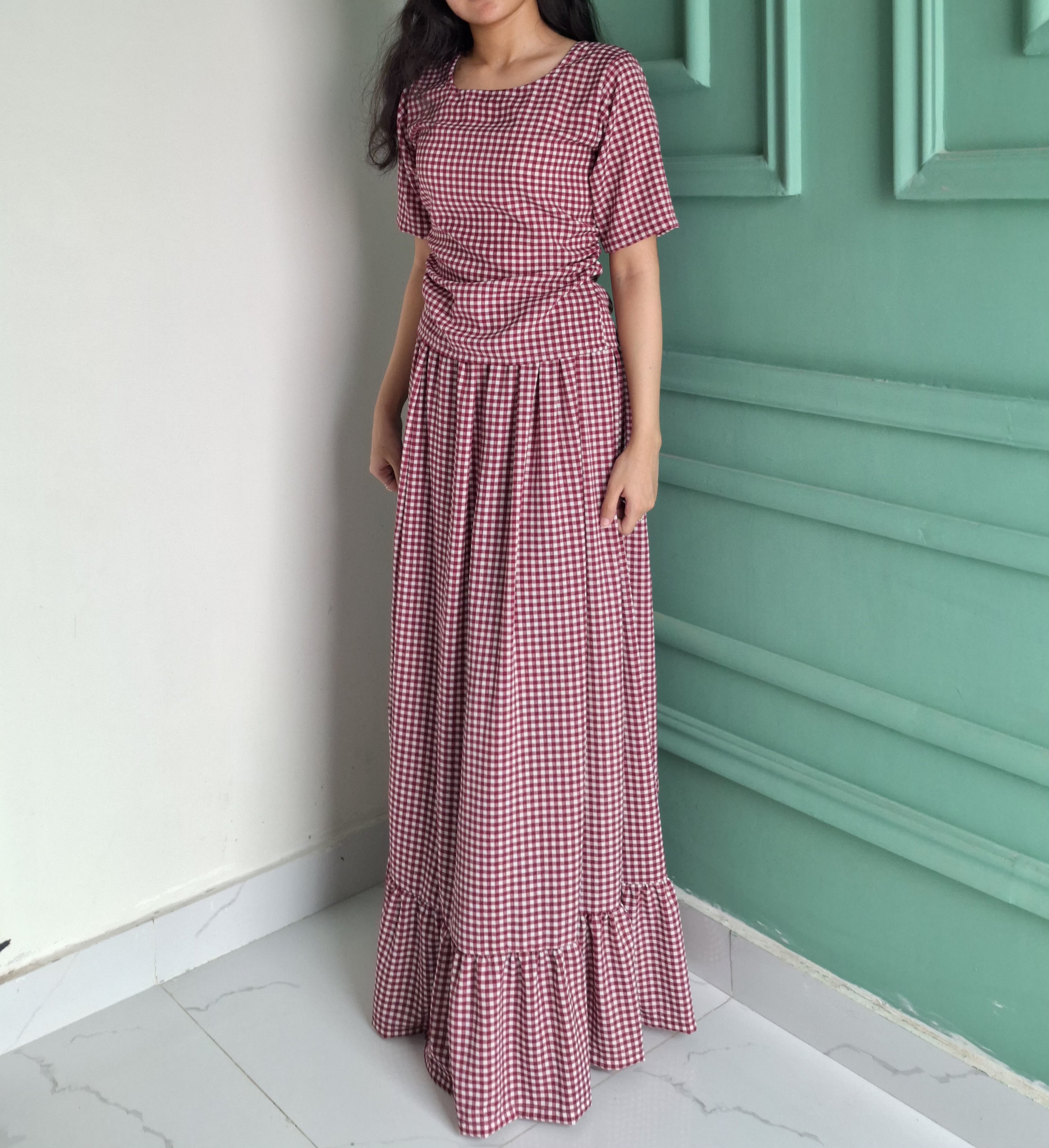 Gingham Grace Set